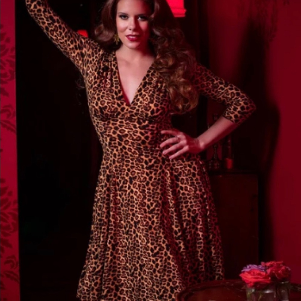 Oblong Box Shop leopard print dress